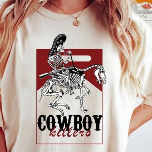 Tops - Cowboy Killer Graphic Tee, Cowboy Killer Shirt, Cowboy Killer T-shirt